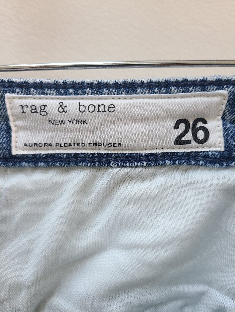 RAG & BONE Aurora Pleated Trouser in Size 26 Winwood - Picture 9 of 12